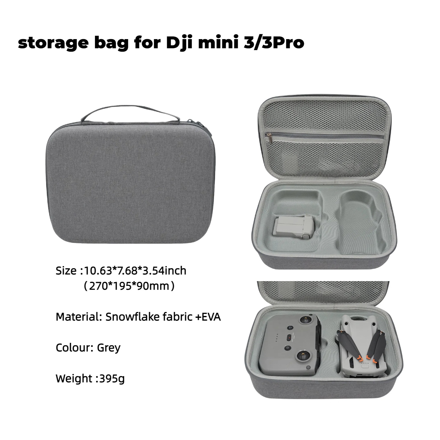 Tas Drone EVA Keras untuk DJI  - Drone Joystick Cover ulasan dan harga
